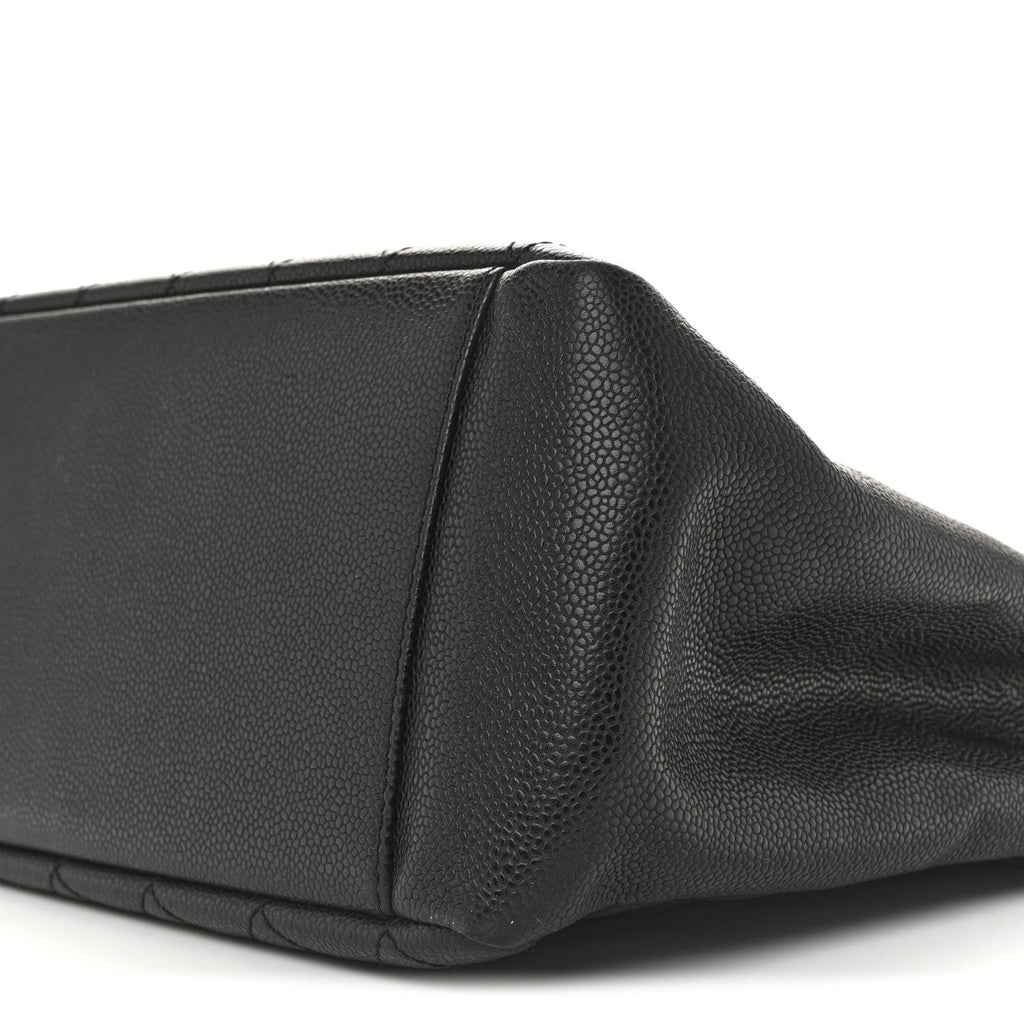 Chanel Caviar Quilted Grand Shopping Tote GST Black