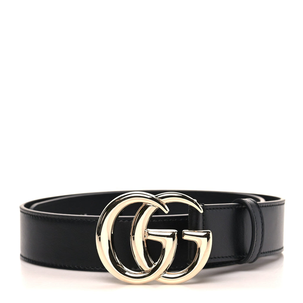 Gucci Plutone Calfskin Double G 30mm Belt 70 28 Black