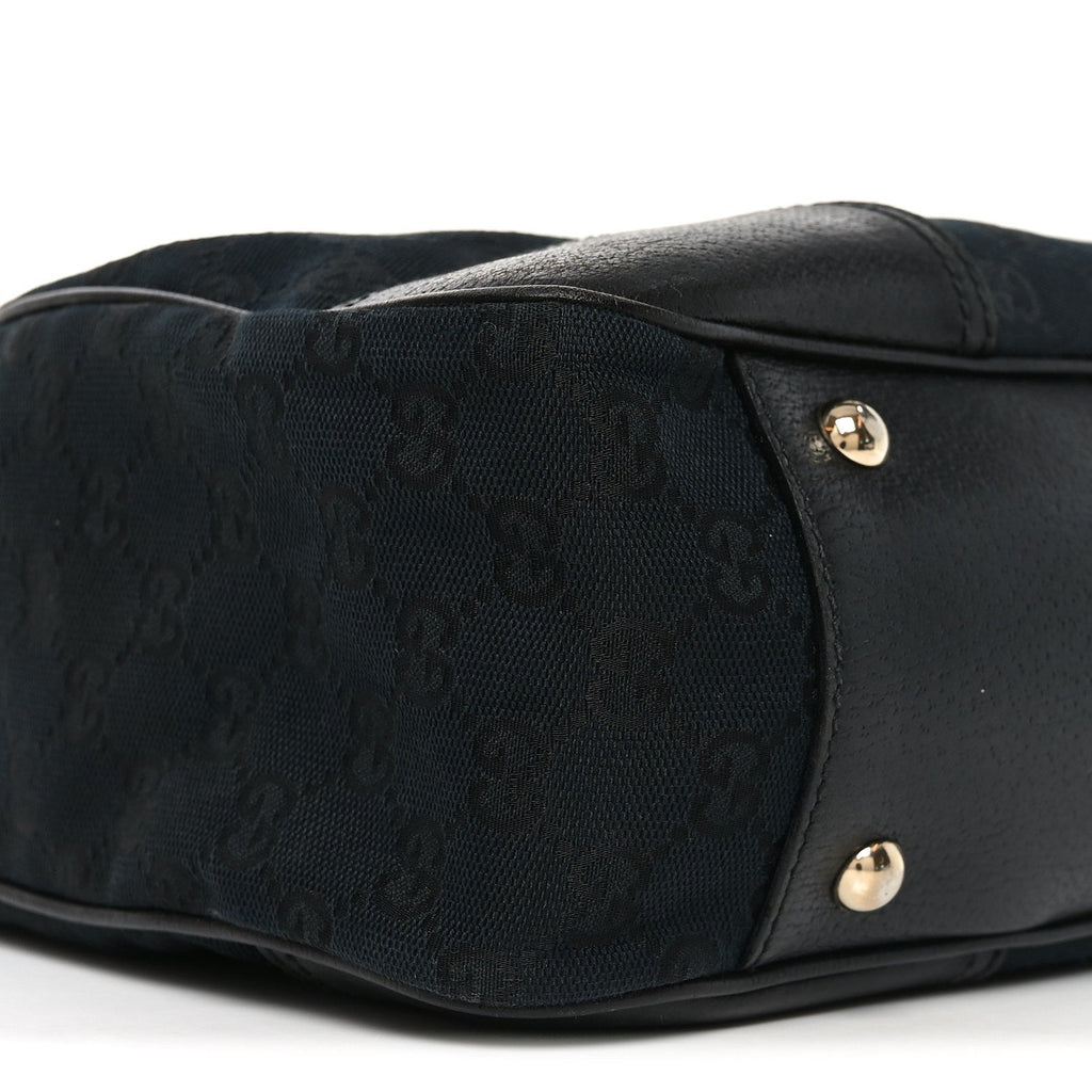 Gucci Monogram Medium Princy Tote Black