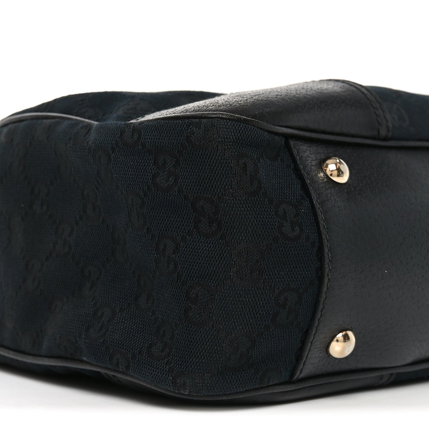 Gucci Monogram Medium Princy Tote Black