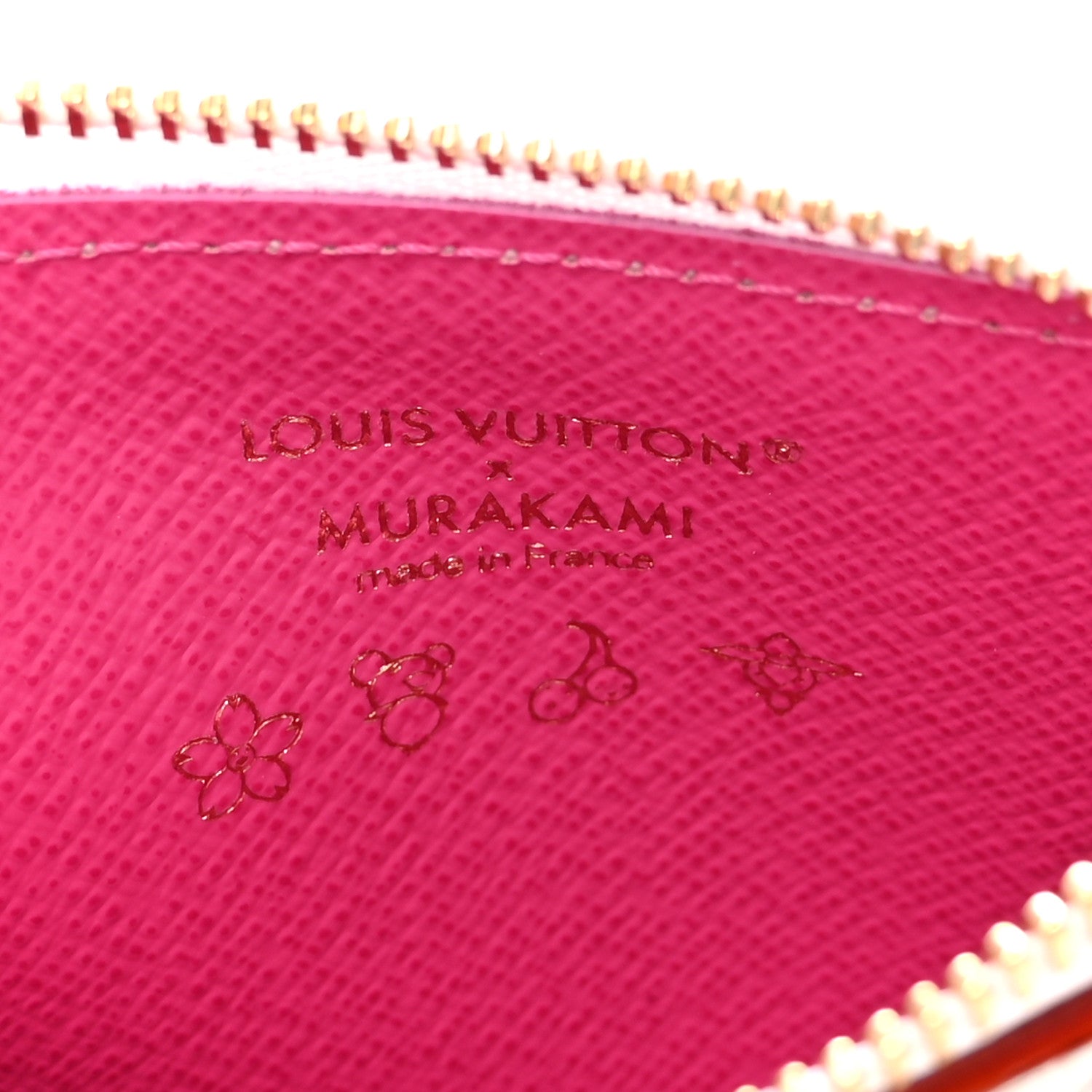 Louis Vuitton LV X TM Monogram Romy Card Holder Kawaii Pink