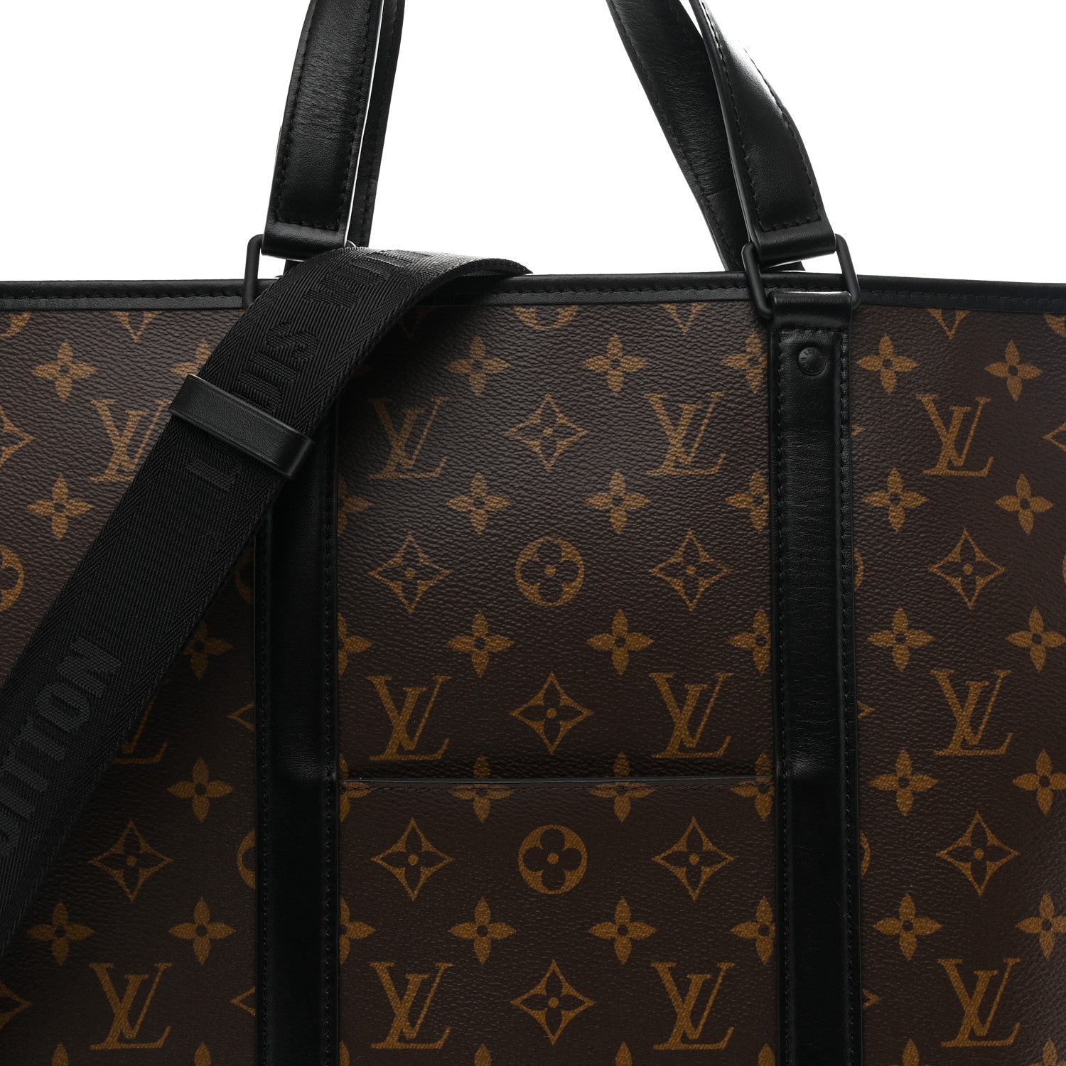 Louis Vuitton Monogram Macassar Weekend Tote GM