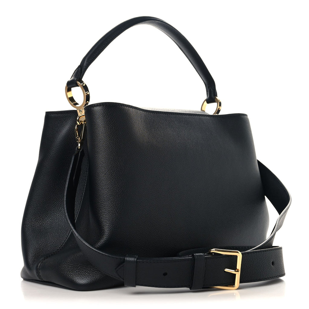Louis Vuitton Taurillon Capucines GM Souple Black