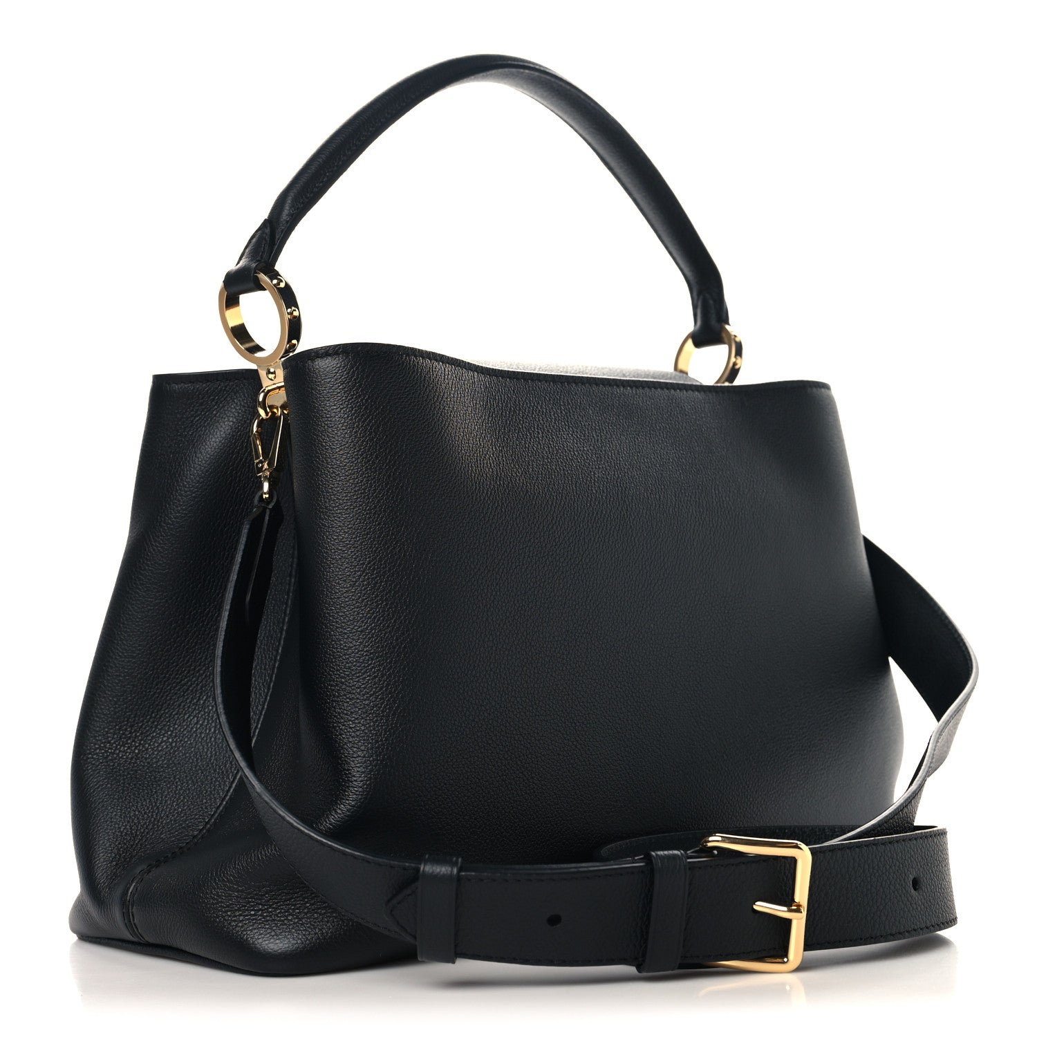 Louis Vuitton Taurillon Capucines GM Souple Black