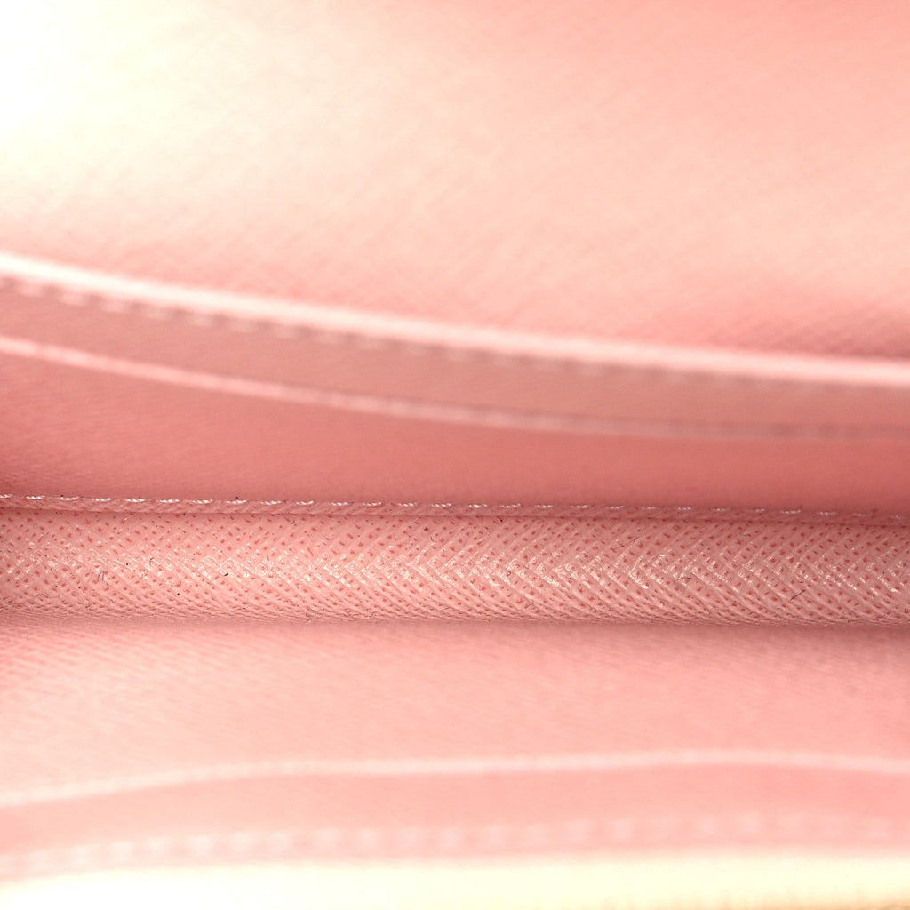 Louis Vuitton Damier Azur Rosalie Coin Purse Rose Ballerine