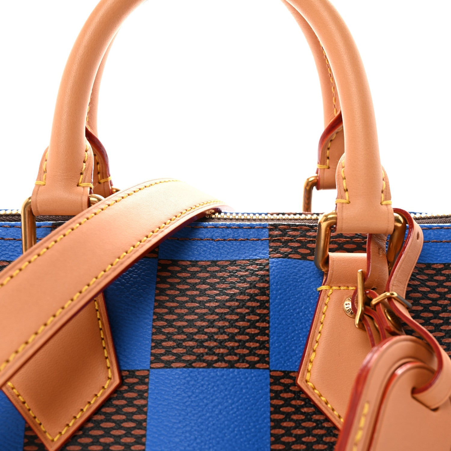 Louis Vuitton Damier Pop Speedy Bandouliere 25 Blue