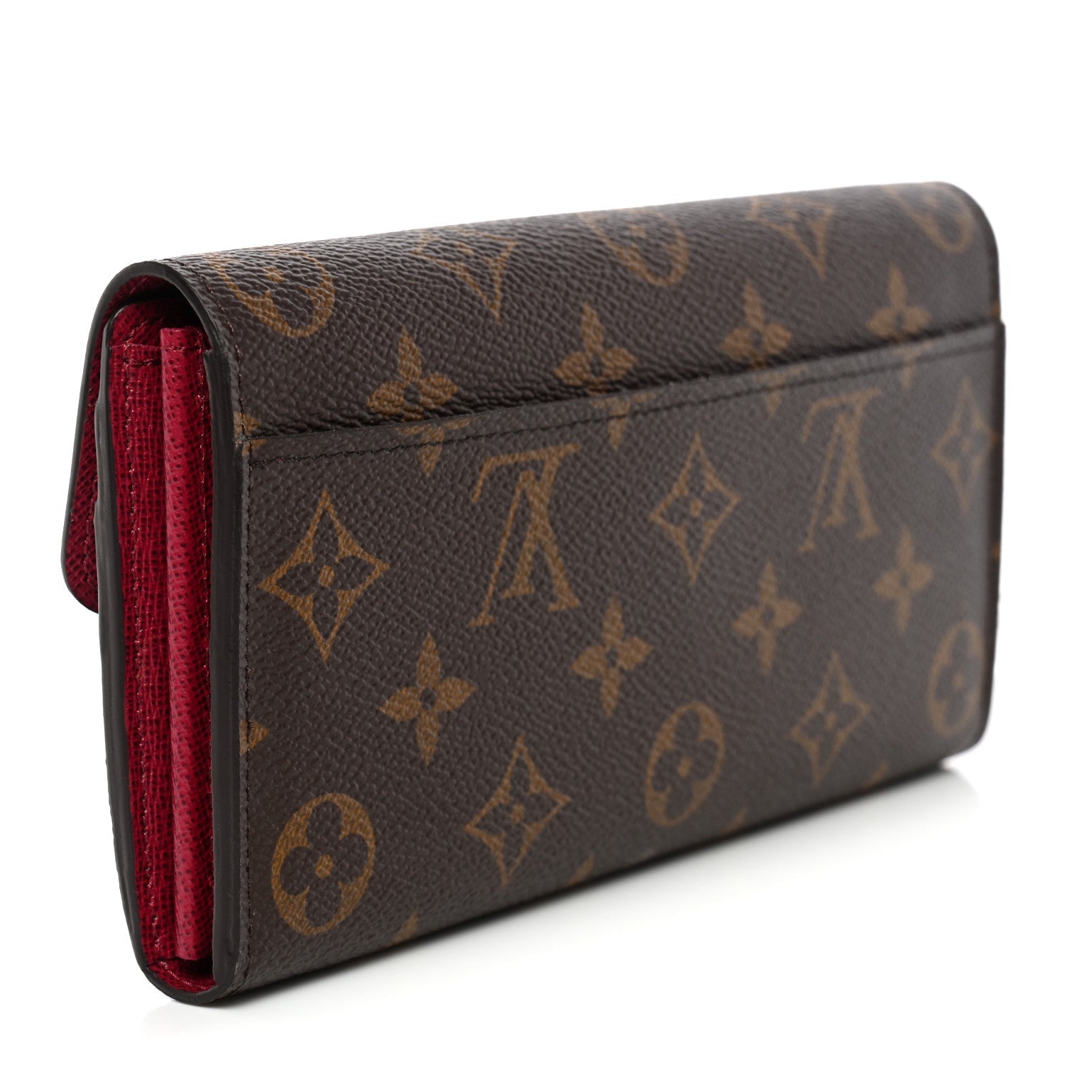 Louis Vuitton Monogram Sarah Wallet NM Fuchsia