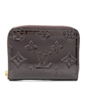 Louis Vuitton Vernis Zippy Coin Purse Wallet Amarante