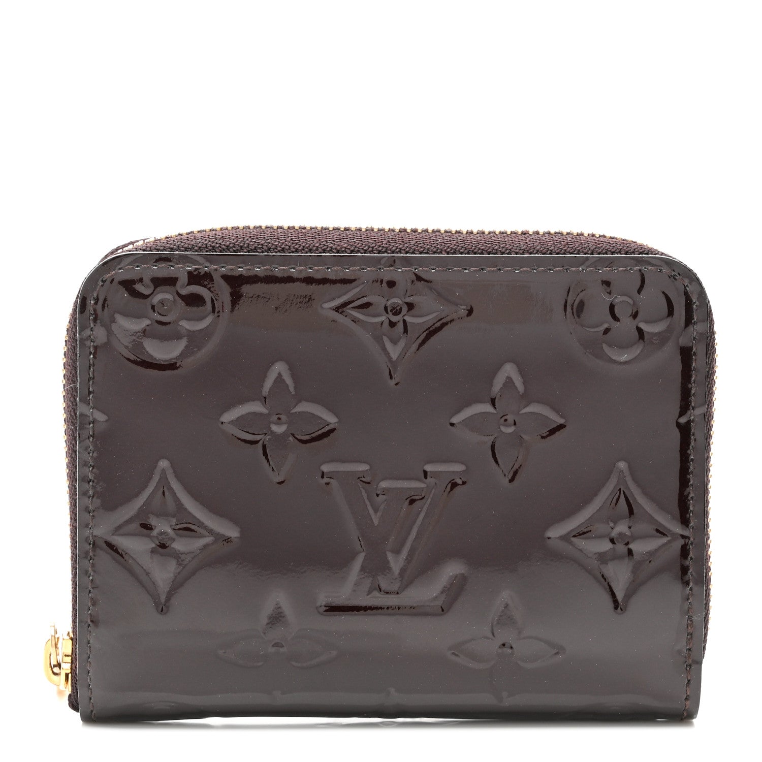 Louis Vuitton Vernis Zippy Coin Purse Wallet Amarante
