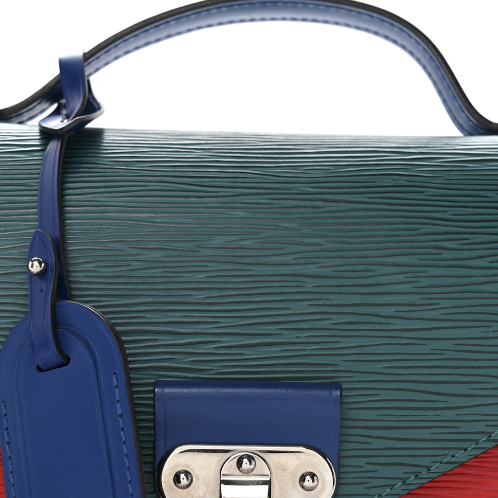 Louis Vuitton Epi Neo Monceau Emerald Green Indigo
