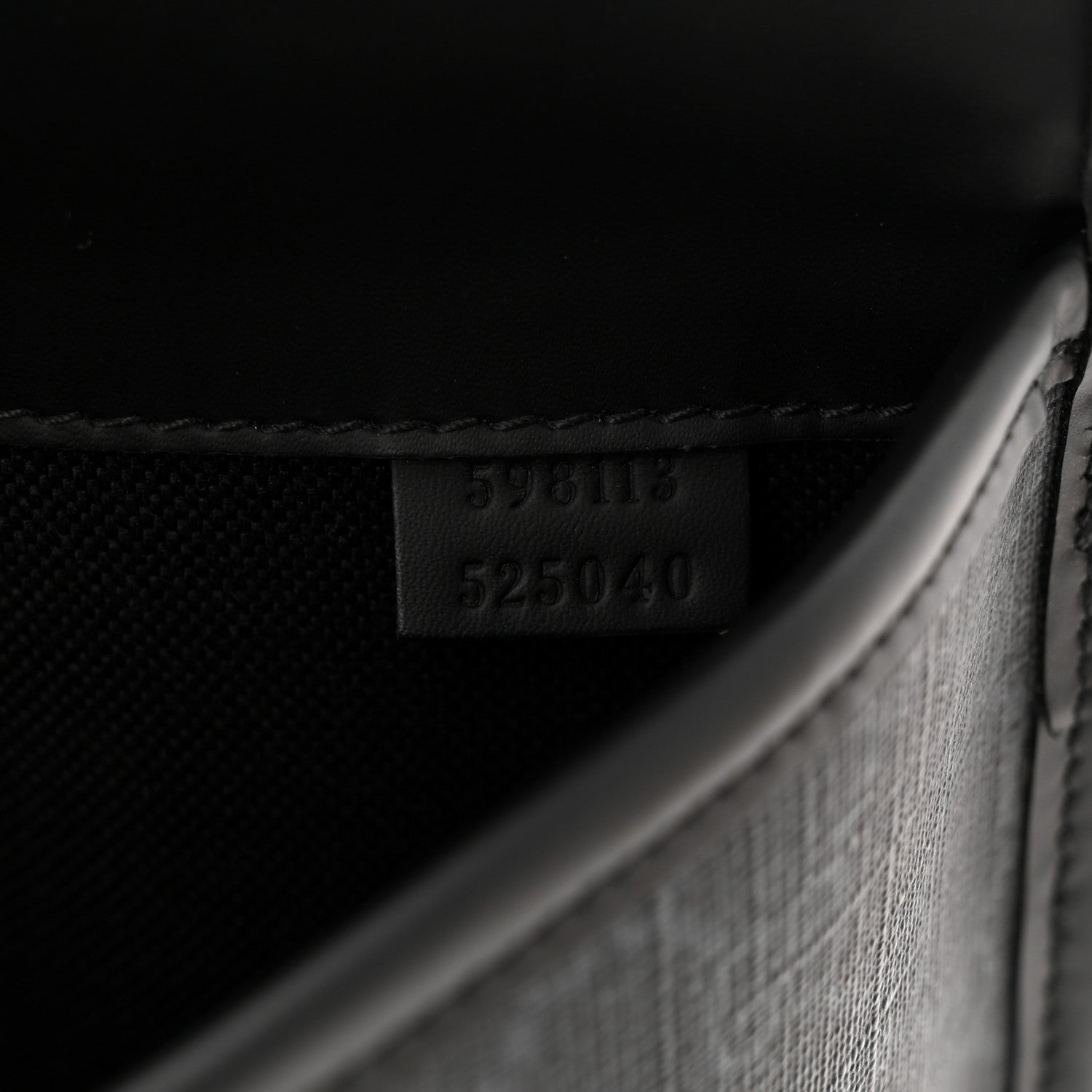 Gucci GG Supreme Monogram Web Slim Belt Bag Black Grey