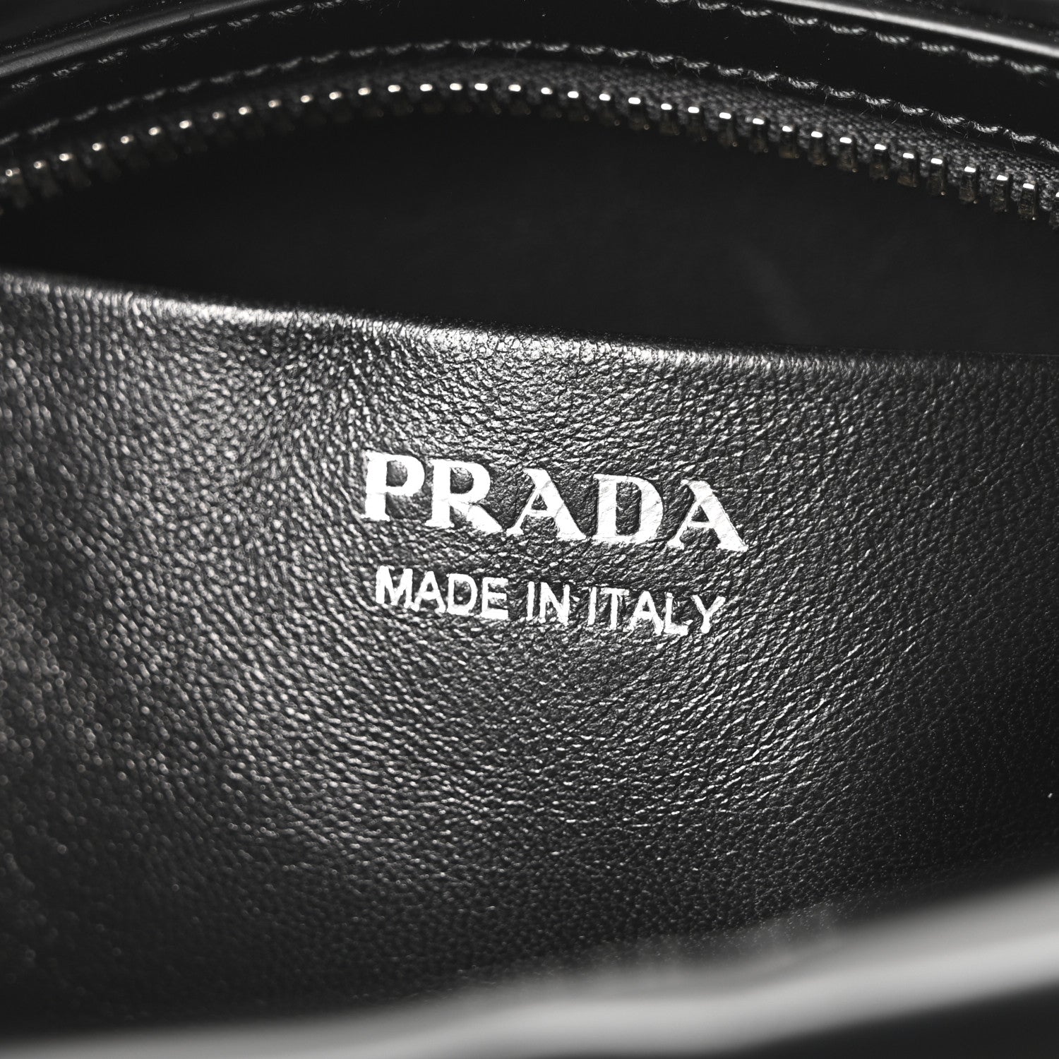 Prada Spazzolato Small Supernova Handbag Black