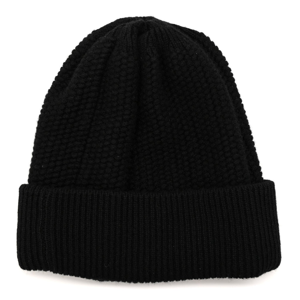 Cashmere CC Beanie Hat Black Pink