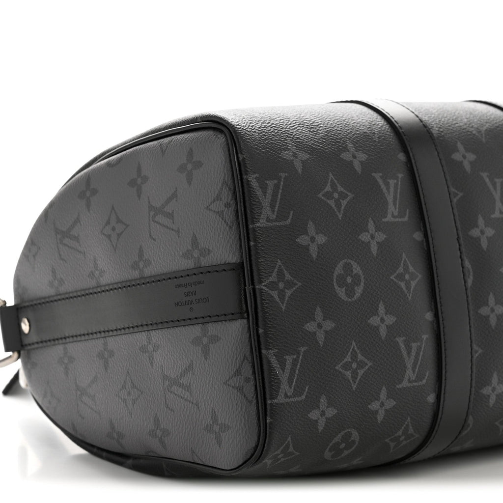 Louis Vuitton Monogram Eclipse Reverse Keepall Bandouliere 35