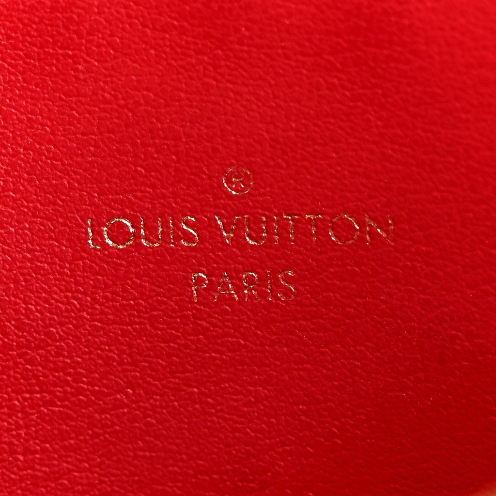 Louis Vuitton Empreinte Felicie Chain Wallet Zippered Insert Cherry