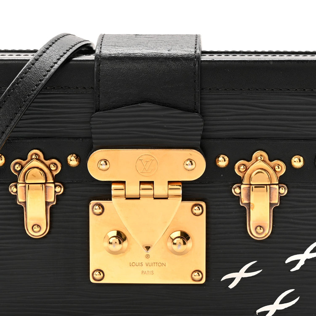 Louis Vuitton Epi Petite Malle Black