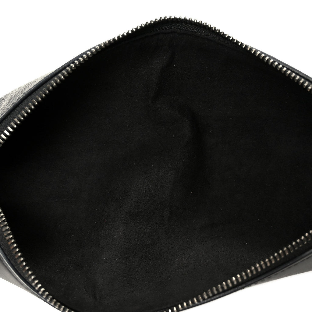 Louis Vuitton Monogram Eclipse Elizabeth Pencil Pouch Black