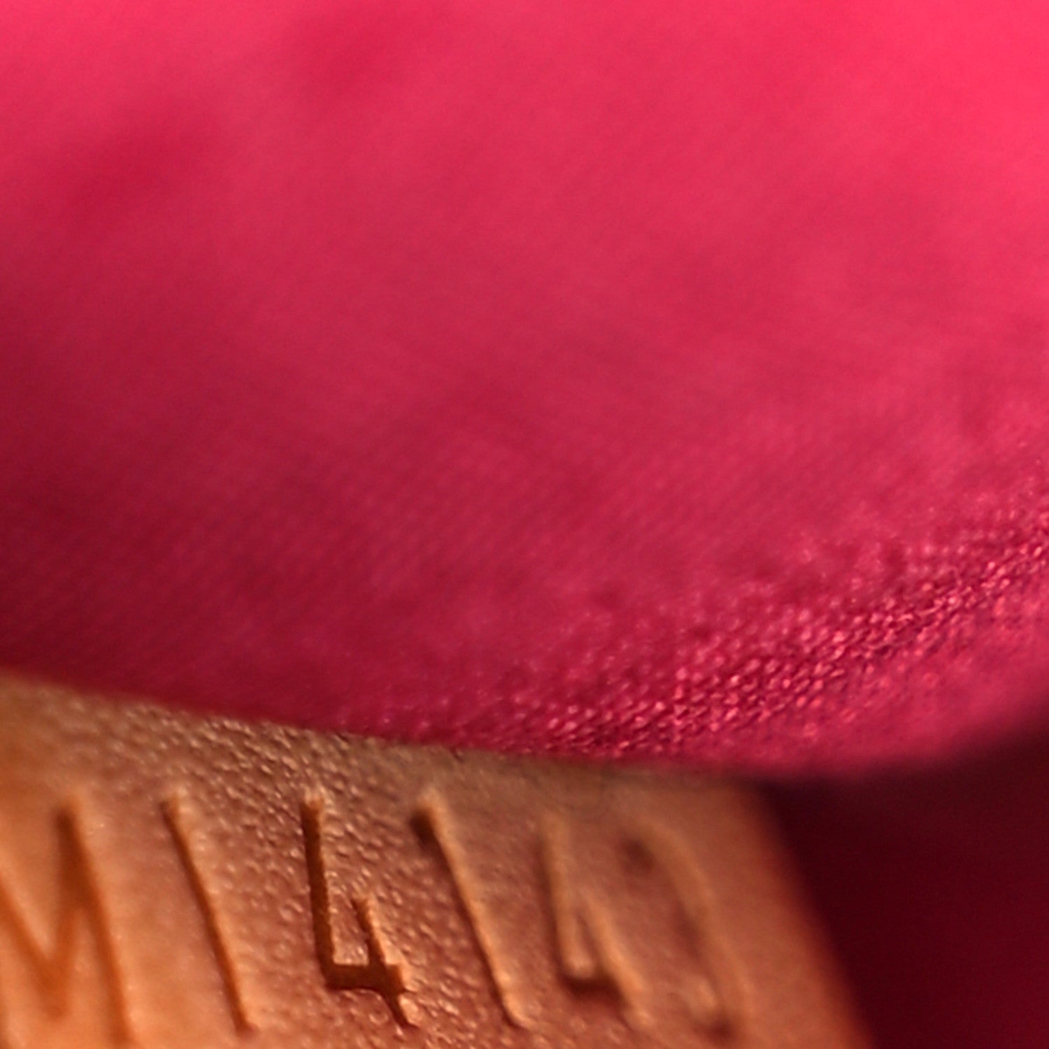 Louis Vuitton Vernis Alma BB Rose Indien