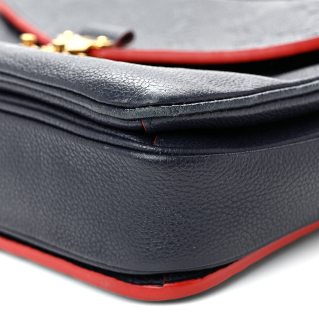 Louis Vuitton Empreinte Pochette Metis Marine Rouge