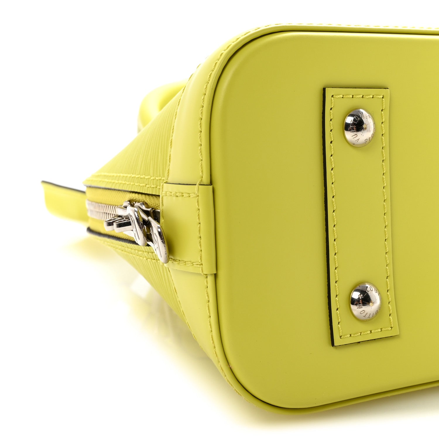 Louis Vuitton Epi Jacquard Alma BB Yellow Citron
