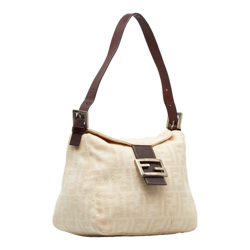 Fendi Zucca Canvas Shoulder Bag - '10s