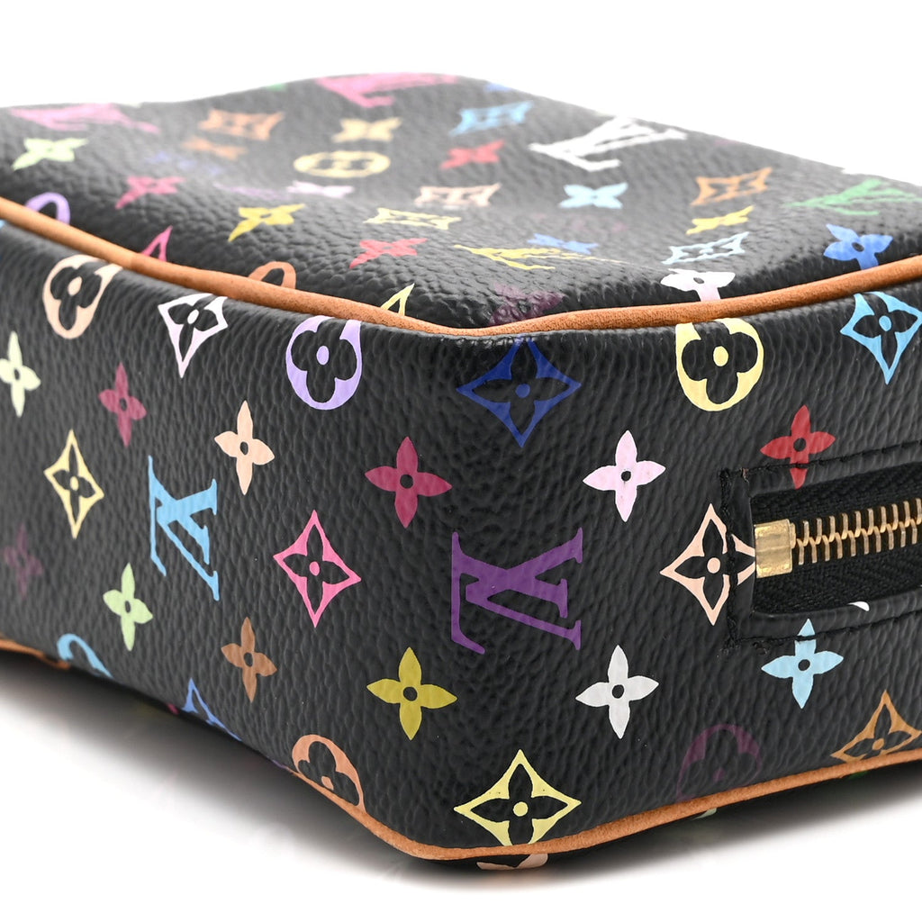 Louis Vuitton Monogram Multicolor Trousse Wapity Black