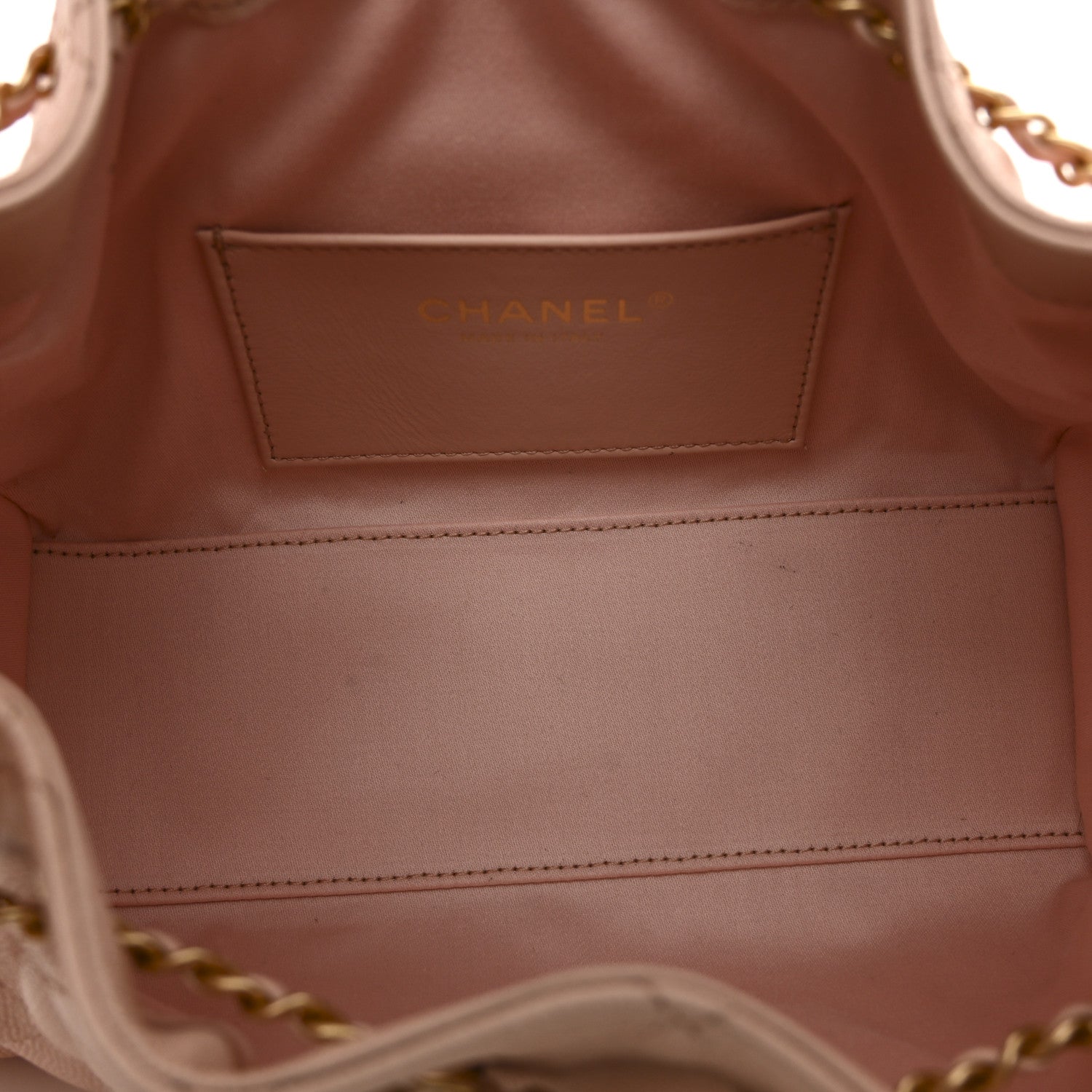 Chanel Caviar Quilted Mini Chanel 25 Handbag Light Pink