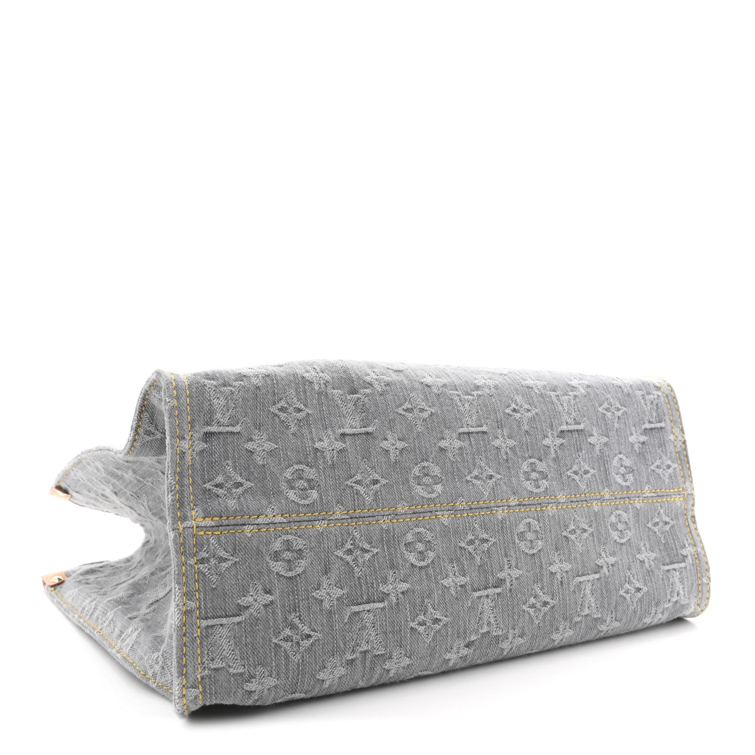 Louis Vuitton Monogram Denim Onthego MM Washed Grey
