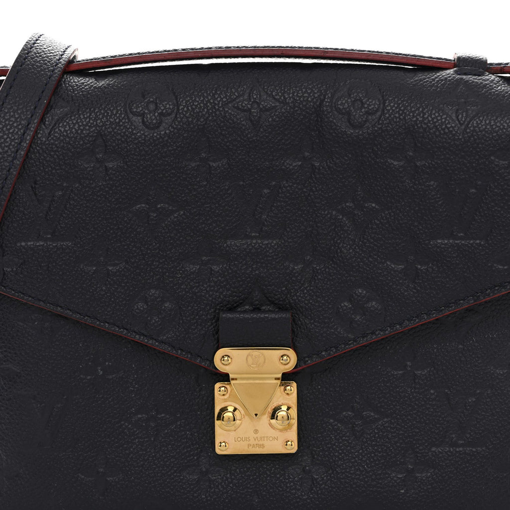 Louis Vuitton Empreinte Pochette Metis Marine Rouge