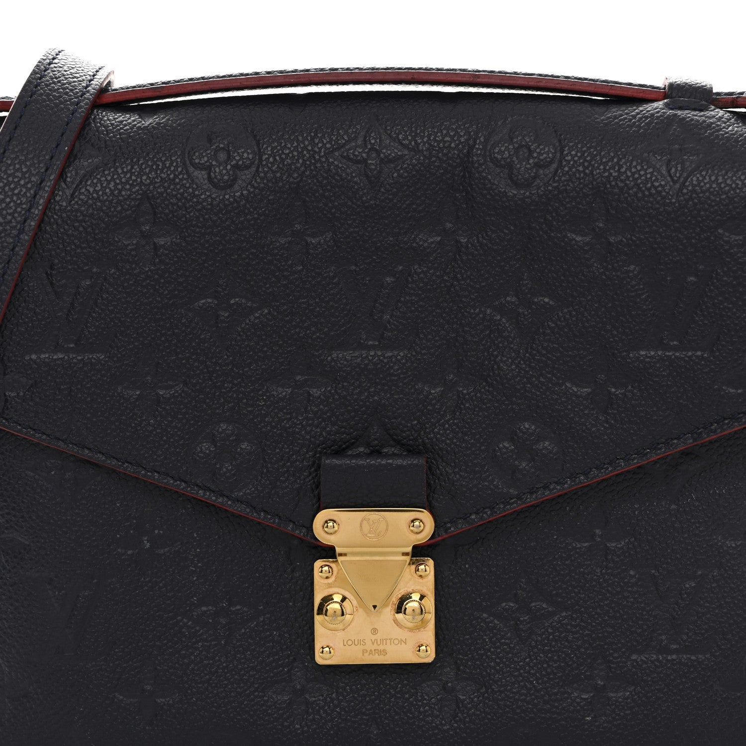 Louis Vuitton Empreinte Pochette Metis Marine Rouge