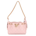 Chanel Caviar Quilted Mini Chanel 25 Handbag Light Pink