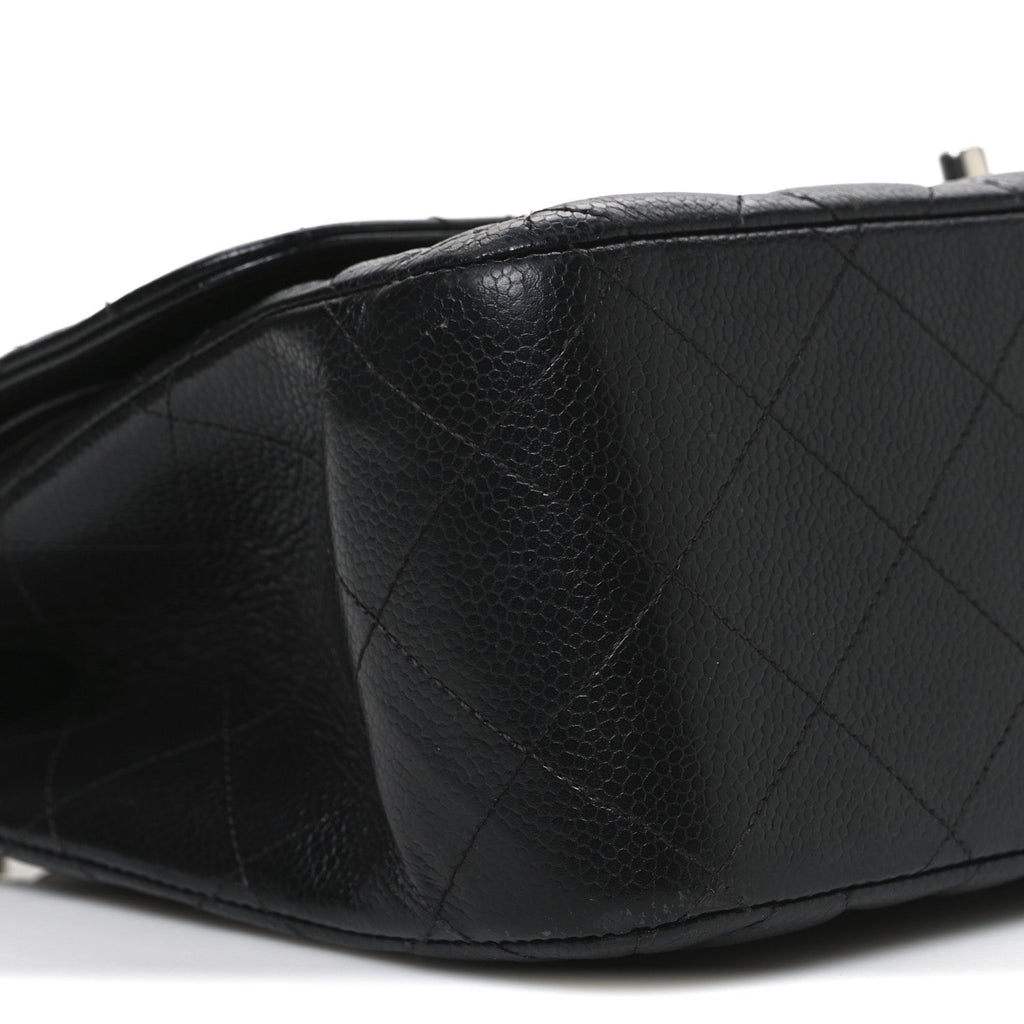 Chanel Caviar Quilted Jumbo Double Flap Black