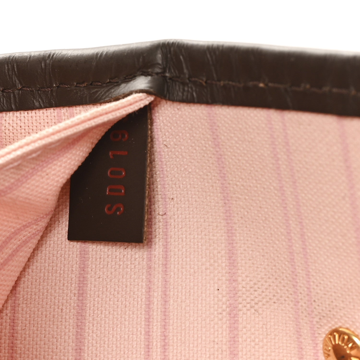 Louis Vuitton Damier Ebene Neo Neverfull MM Rose Ballerine
