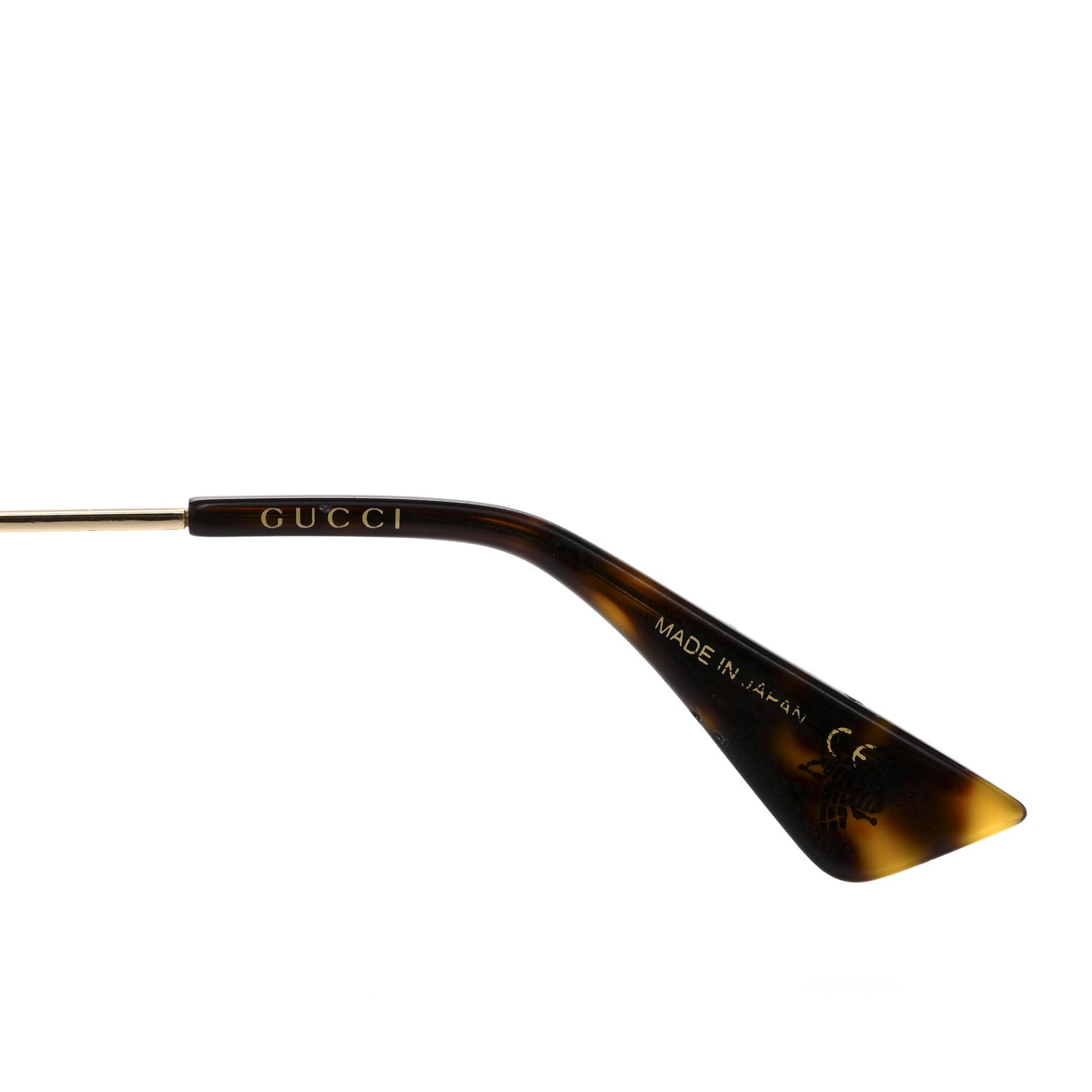 Gucci Metal Web Aviator Sunglasses GG0062S Green Red