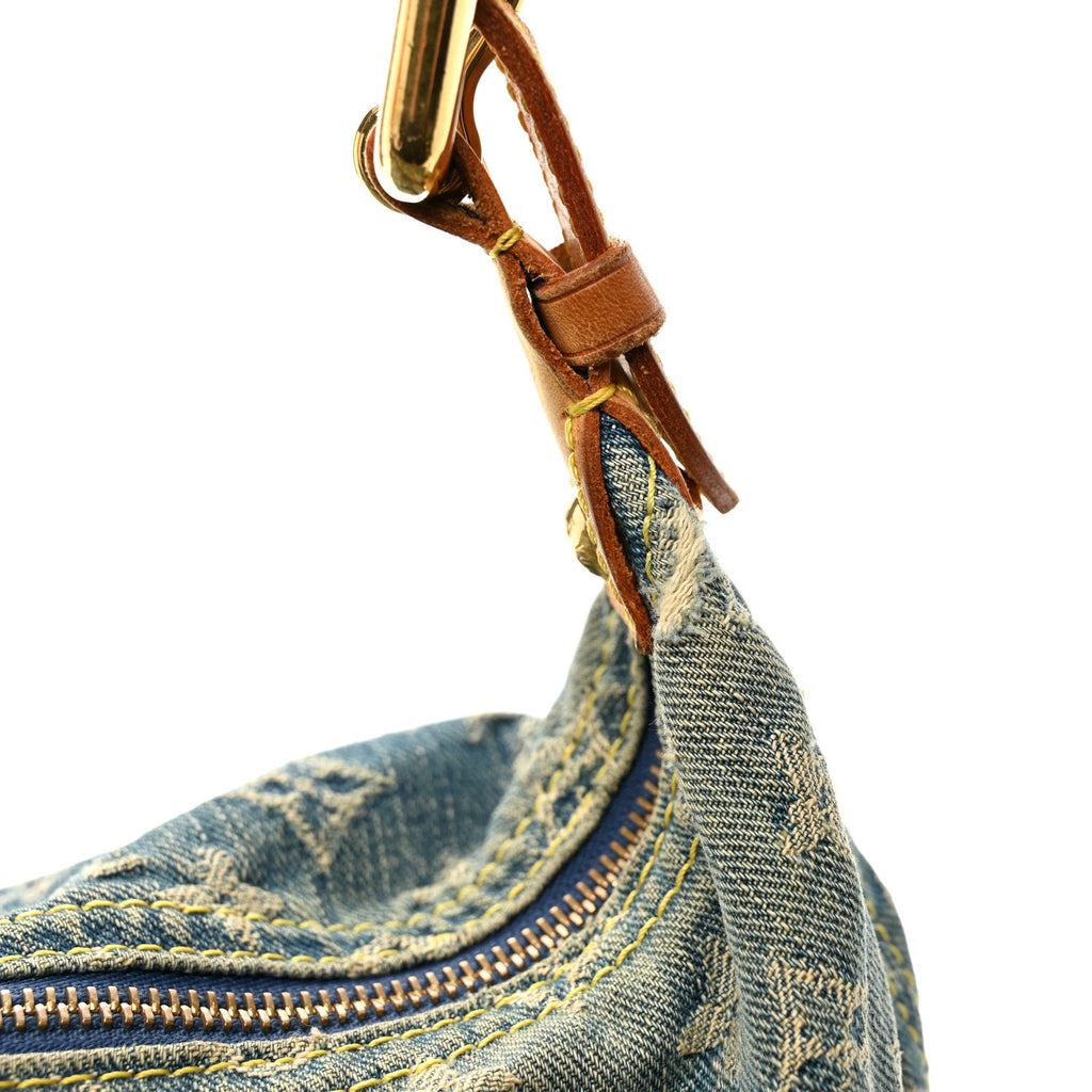 Louis Vuitton Denim Baggy GM Blue