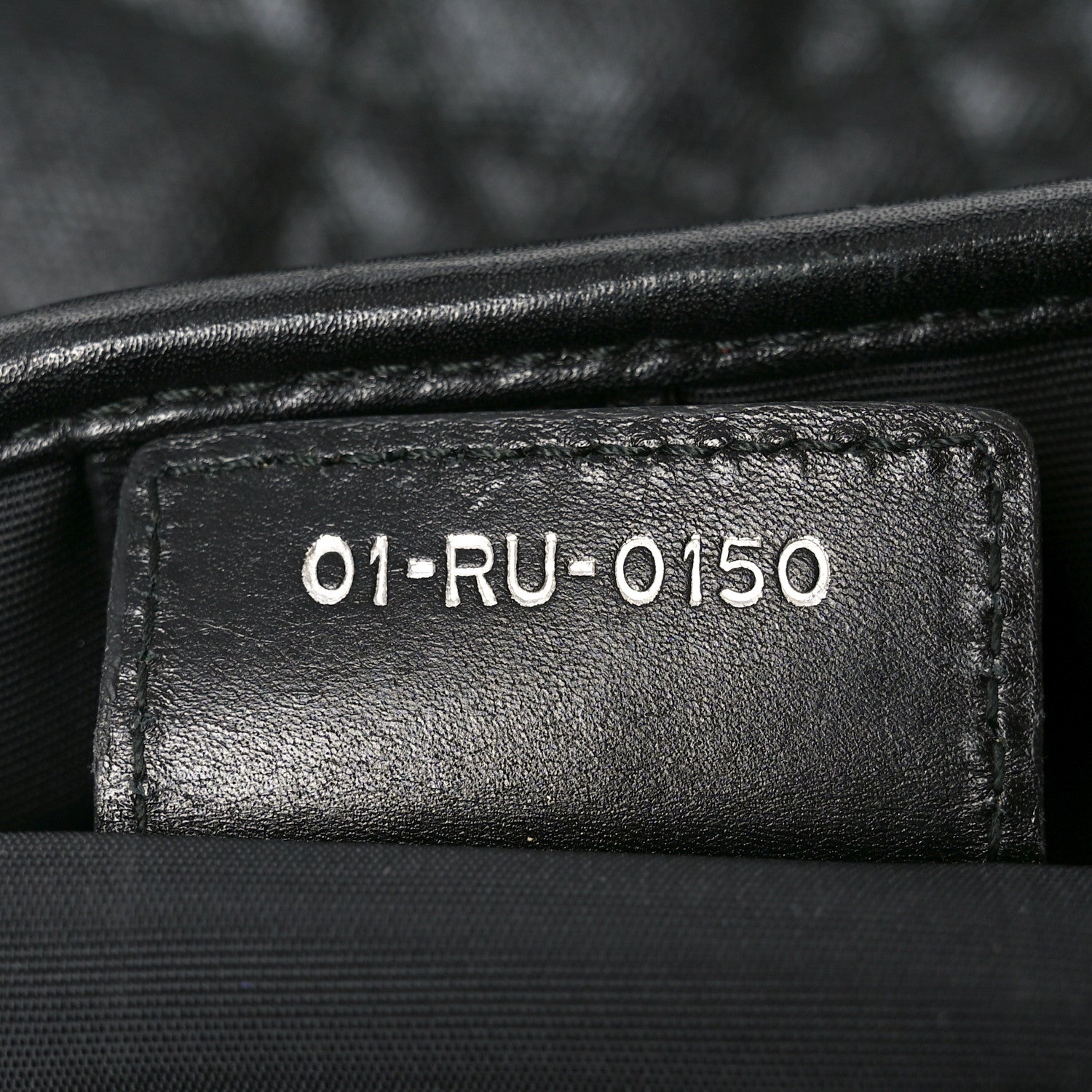 Christian Dior Coated Canvas Cannage Small Panarea Tote Black
