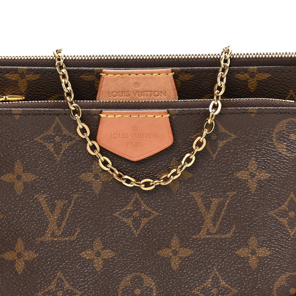 Louis Vuitton Monogram Multi Pochette Accessories Rose Clair