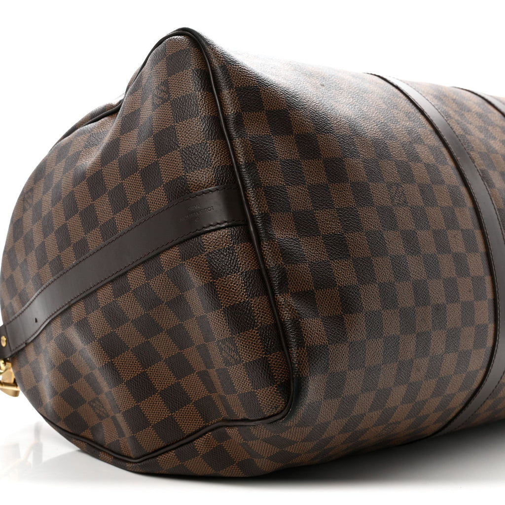 Louis Vuitton Damier Ebene Keepall Bandouliere 55