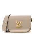 Louis Vuitton Grained Calfskin Lockme Tender Greige