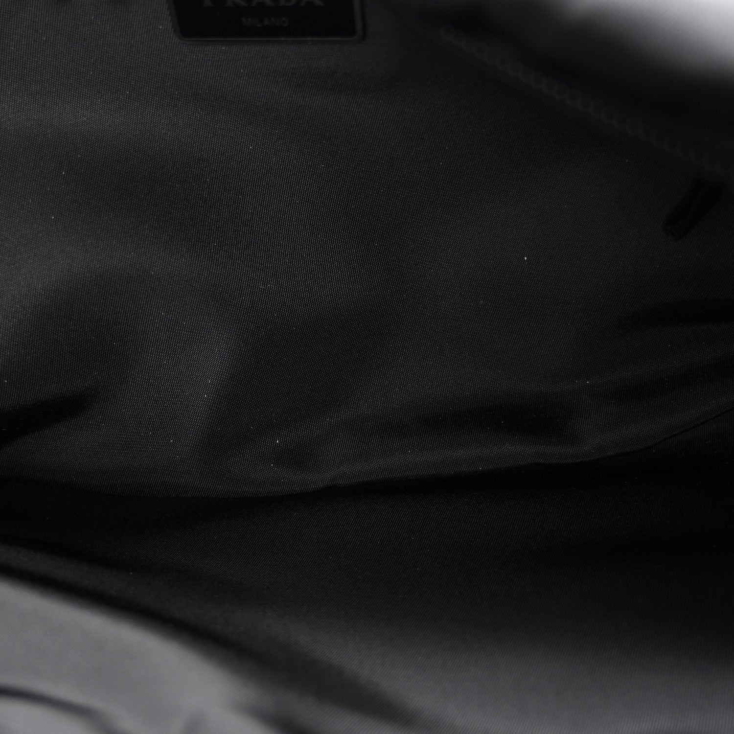 Prada Tessuto Nylon Montagna Belt Bag Black