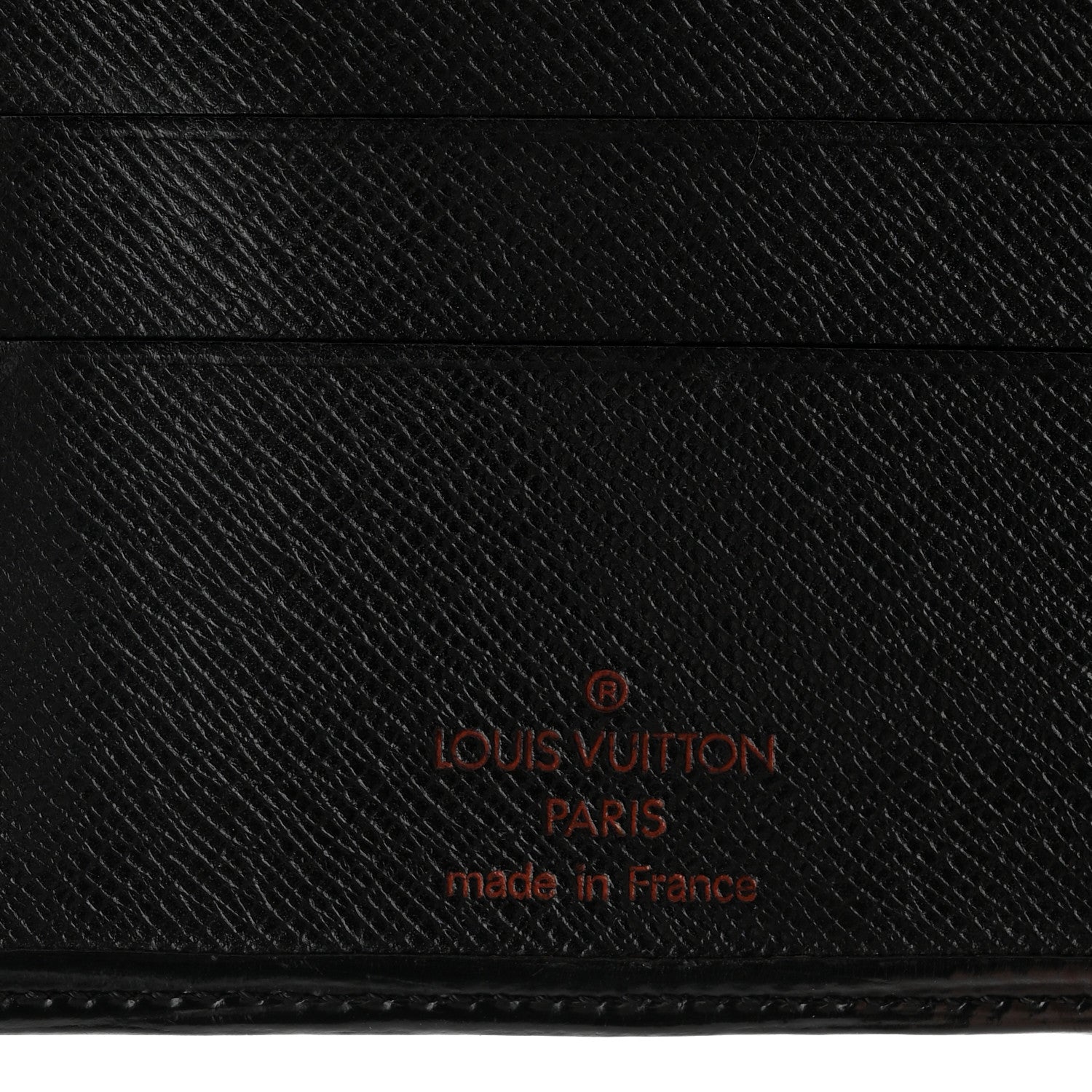 Louis Vuitton Epi Porte-Billets Compact Wallet Black