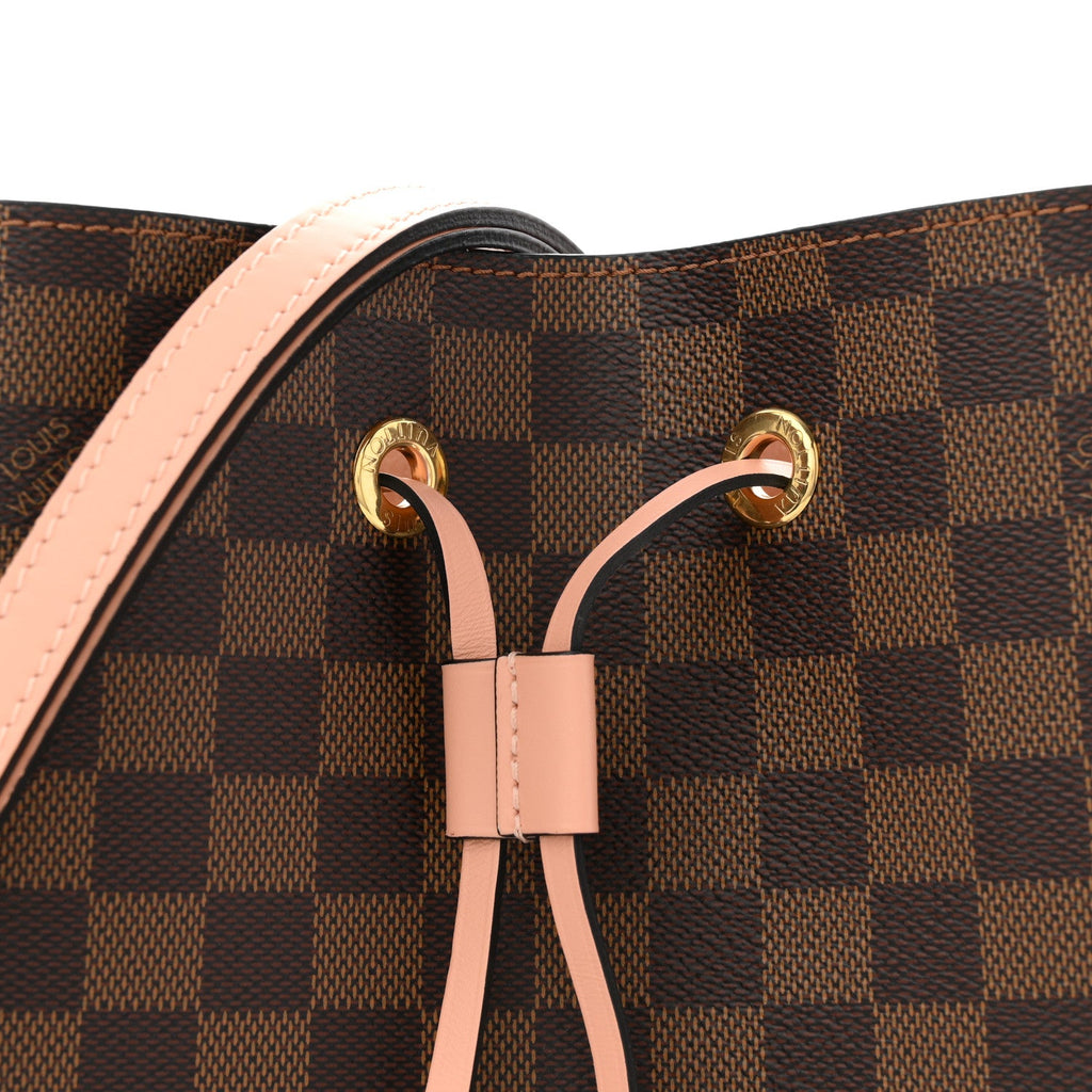 Louis Vuitton Damier Ebene Neonoe MM Venus Pink