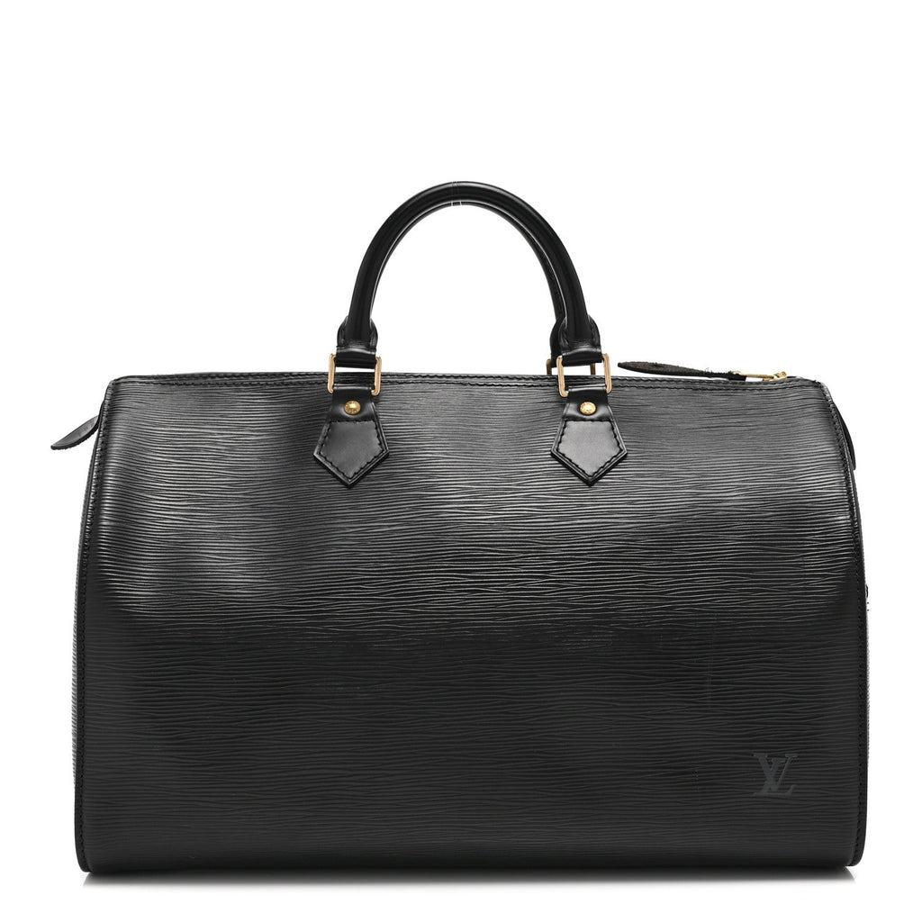 Louis Vuitton Epi Speedy 35 Black
