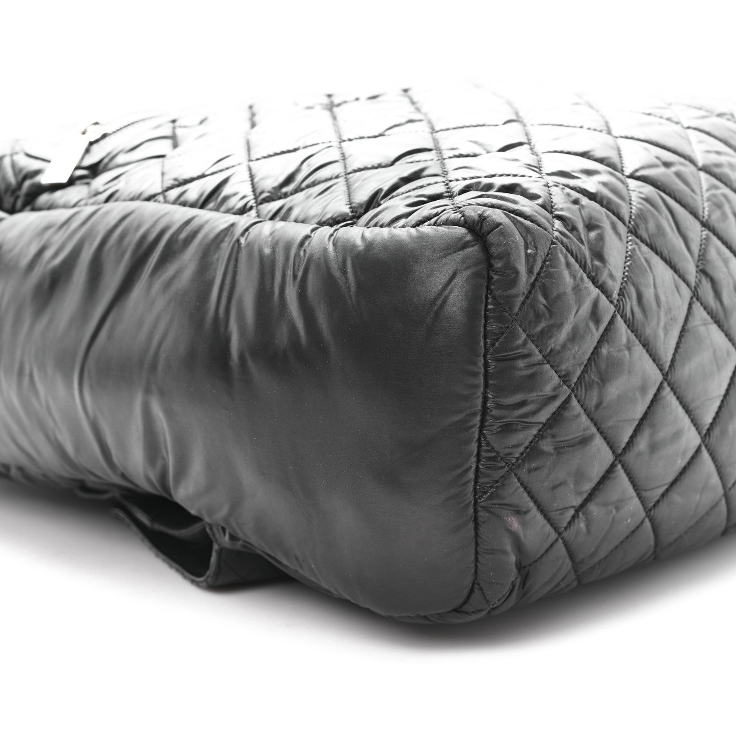 Chanel Nylon Quilted Coco Cocoon Backpack Black
