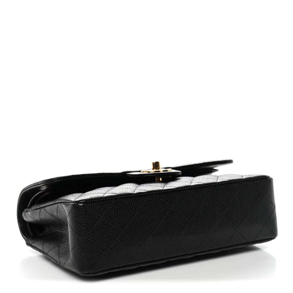 Chanel Caviar Quilted Small Double Flap Black