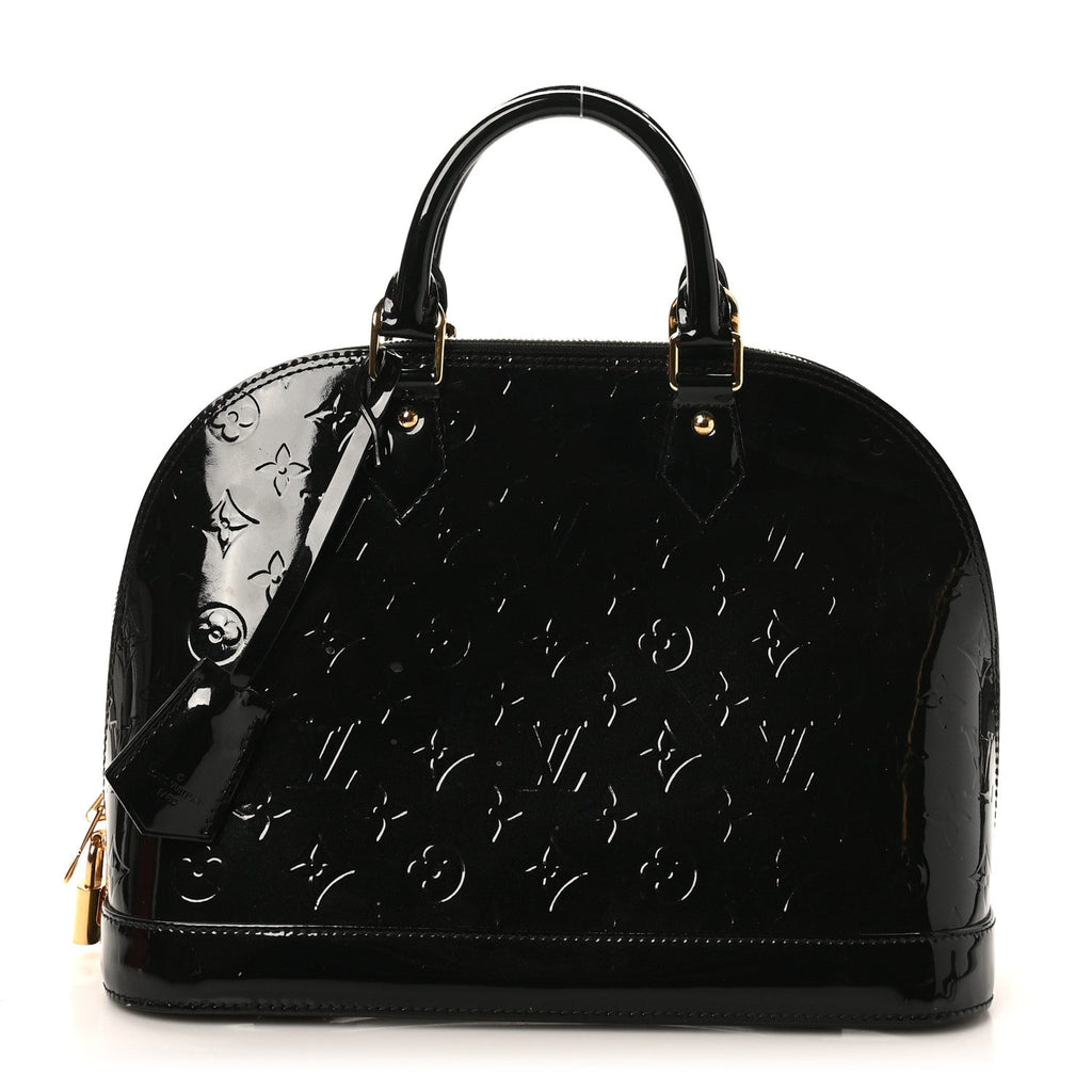 Louis Vuitton Vernis Alma PM Black