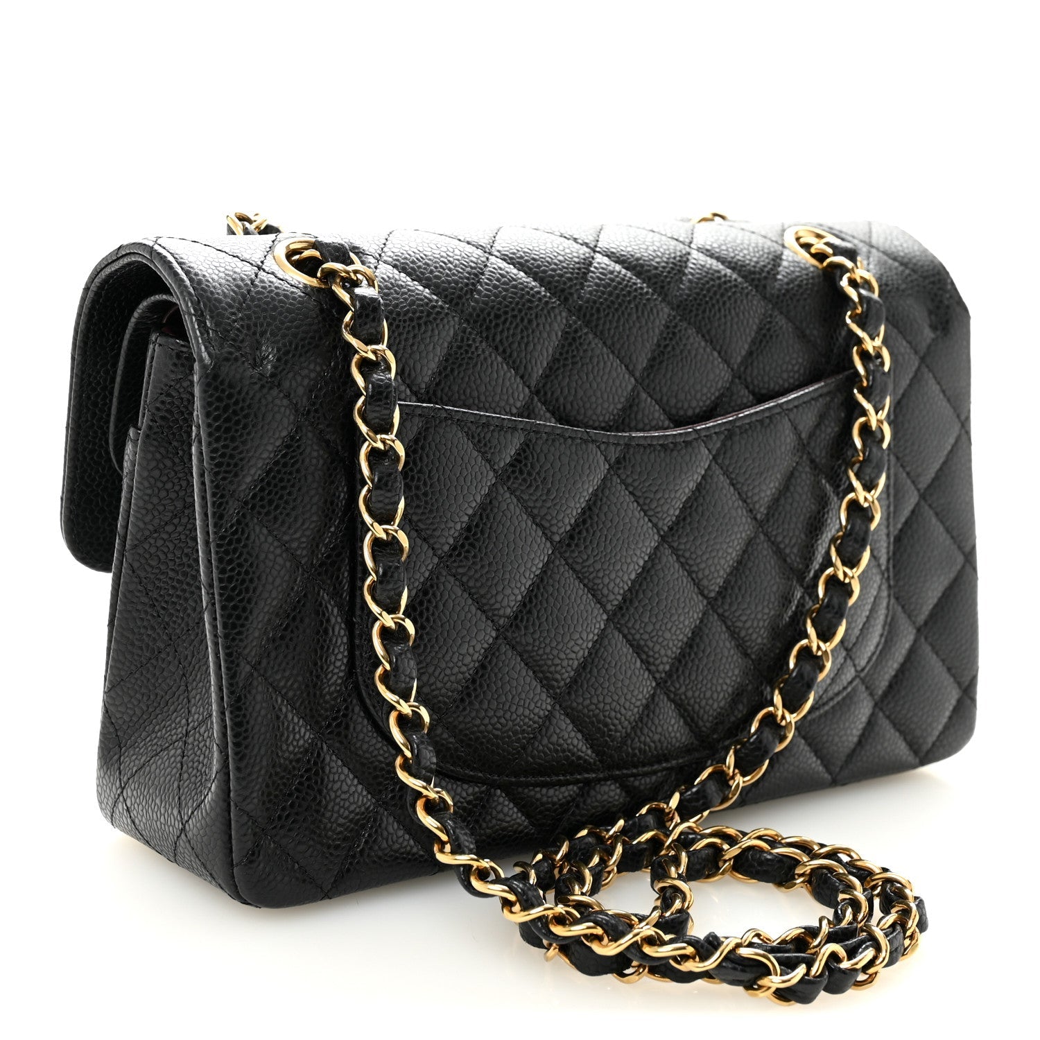 Chanel Caviar Quilted Small Double Flap Black
