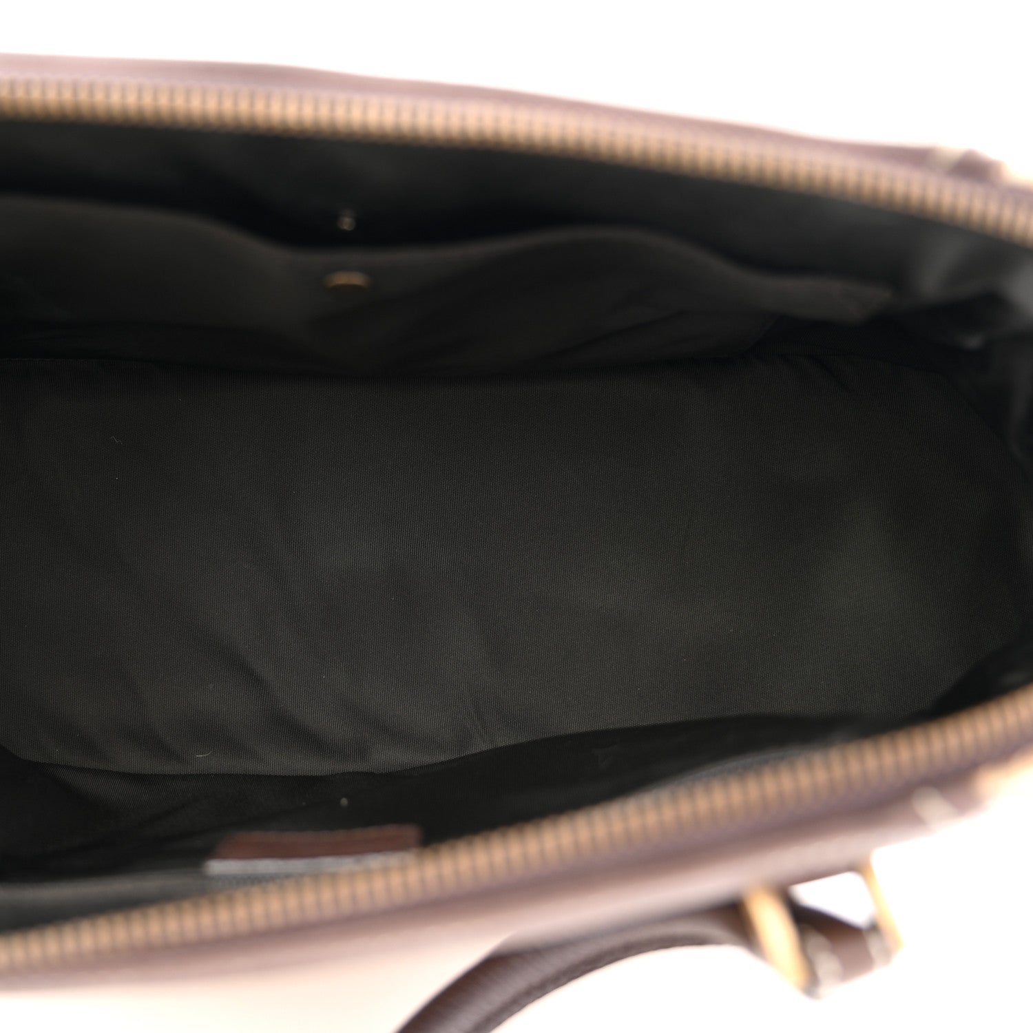 Christian Dior Pony Hair Calfskin Cadillac Tote Brown