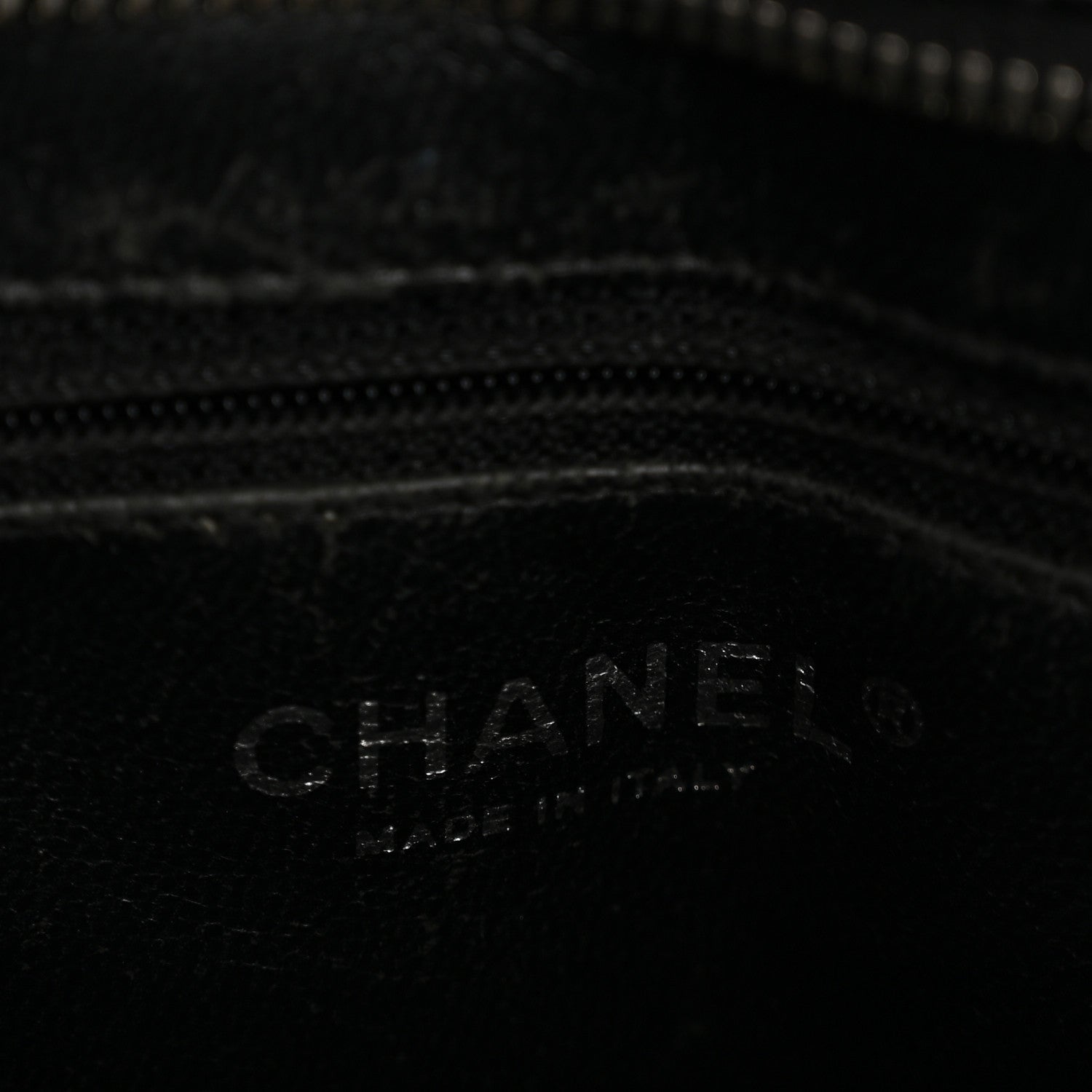 Chanel Caviar Quilted Medallion Tote Black