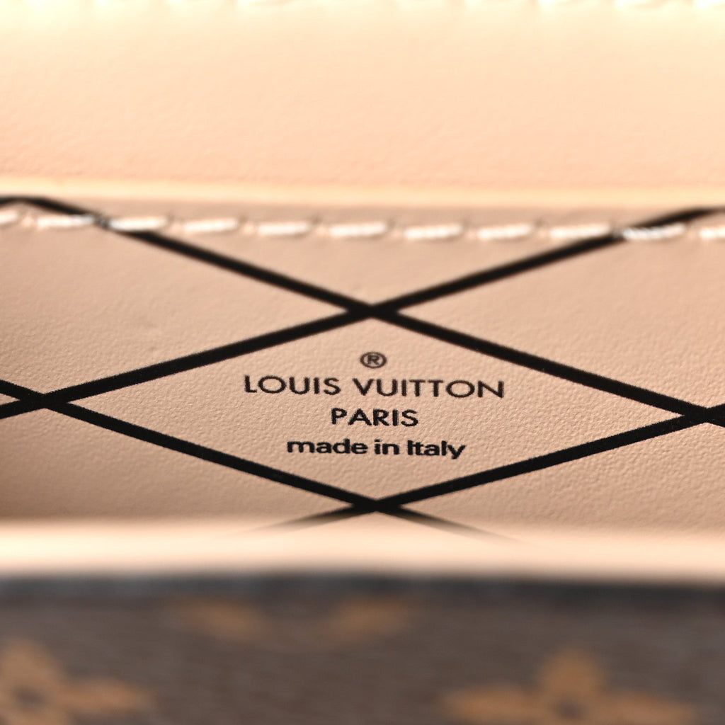Louis Vuitton Monogram Pochette Trunk Verticale Black
